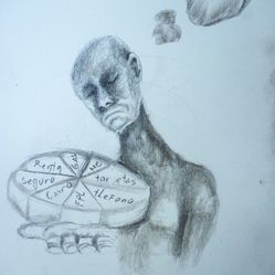 Drawing Art Pencil White Black