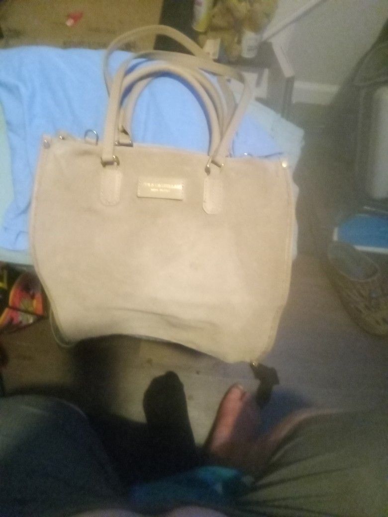 Viola Castellani Flat Tote Seude