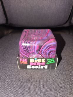 Schylling Teenie NeeDoh Nice Berg Swirl Super Solid Squeeze Toy