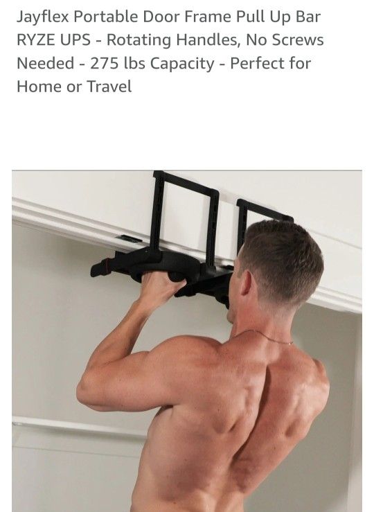 Jayflex Portable Pull Up Bar RYZE UPS