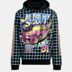 Adidas Jeremy Scott Rally Lifestyle Hoodie Unisex Large Black Hoodie