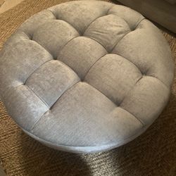 Pier One tufted Ottoman