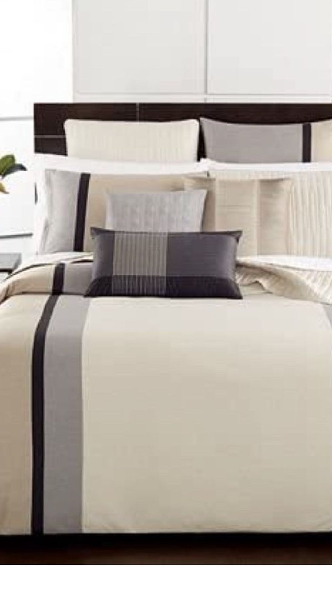 Hotel Collection Bedding Set: Comforter, Pillow Shams, Quilted Coverlet,