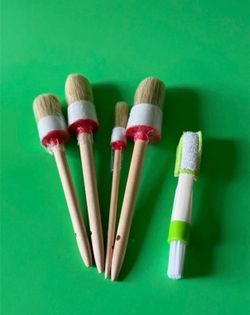 Car detailing brushes