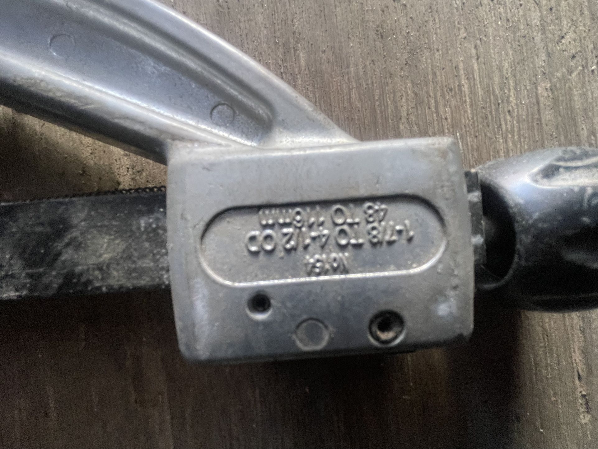 Ridgid pipe cuter 1-7/8 to 4-1/2