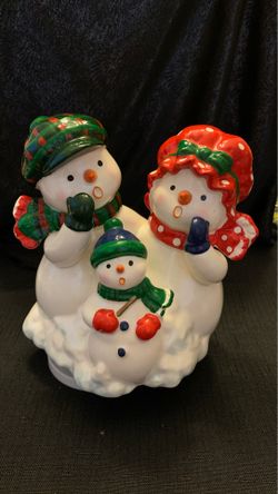 Vintage ceramic music box
