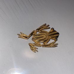 Frog Brooch 