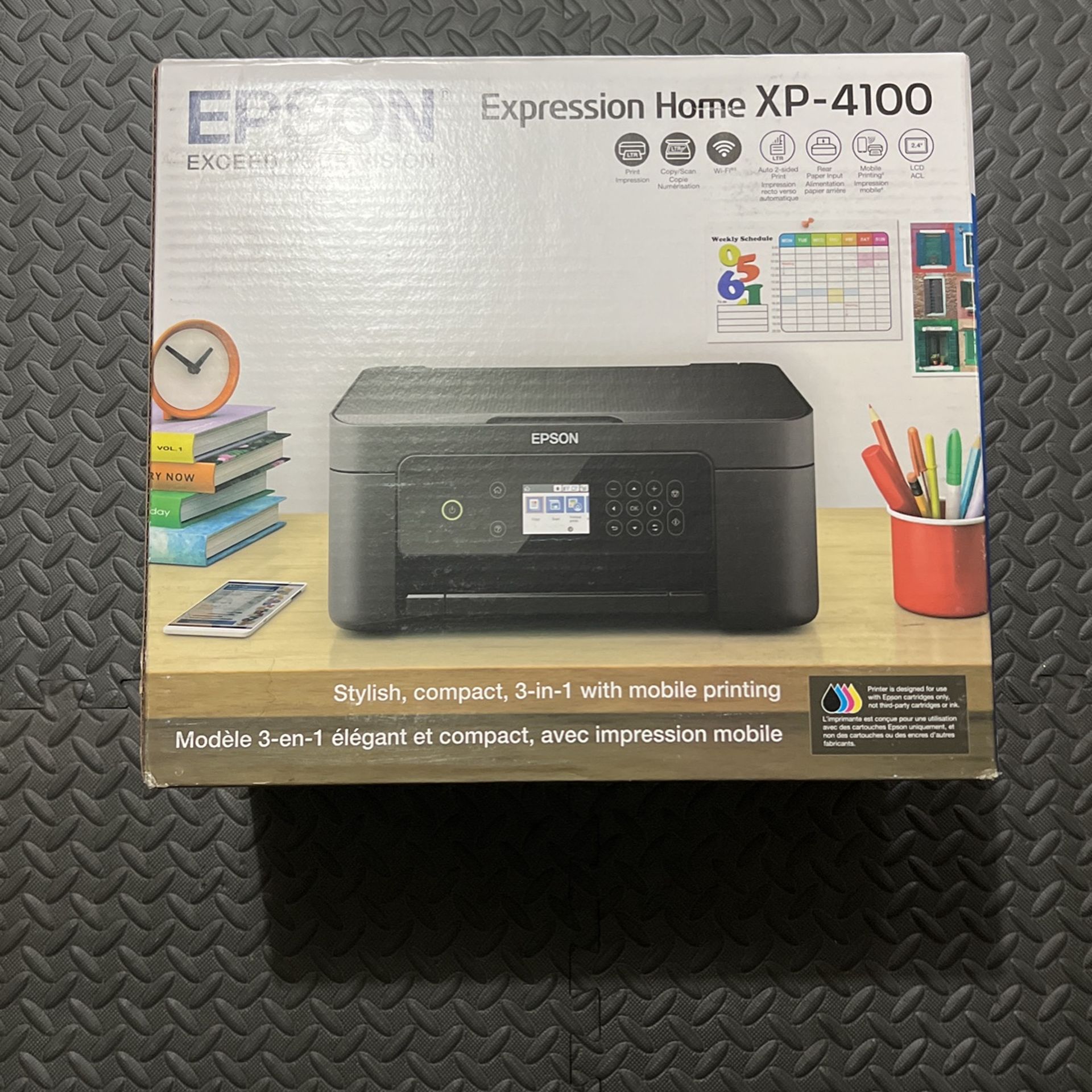 Epson Expression Home XP-4100 Wireless Color Printer with Scanner and Copier
