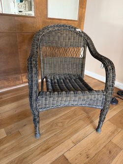 wicker chair