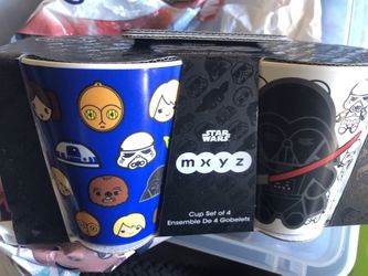 Disneyland Exclusive Star Wars cups NEW