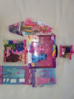 BARBIE, PONY AND ACCESSORIES. NEW AND SEALED PACKAGES 