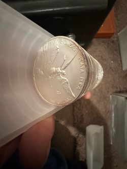 Mexican Libertad 2 Onzas Silver Coin