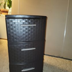 Sterilite 3 Drawer Weave Tower, Espresso
