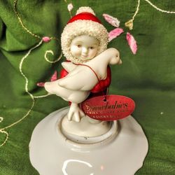 Dept. 56 Snowbabies, "Lucky Duck" Christmas Figurine With Tags
