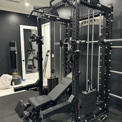 New Vesta Ultimate Rack w/Smith Machine |Functional Trainer| 400 Weight Stack|11 Gauge Steel | Commercial Grade |Gym Equipment|Free Delivery 