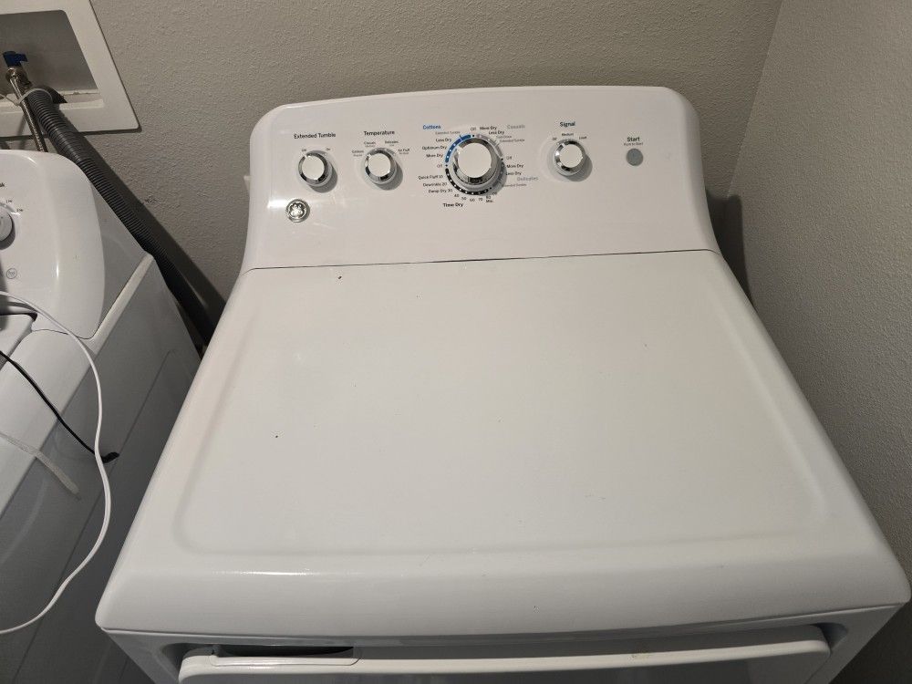 GE WASHER AND GE GAS DRYER
