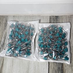 Facikono Fishing Line Sinker Slides Catfishing Rig, Saltwater Heavy Duty Sinker Weights Connector with Duo Lock Snaps

Dimensions: 2 x 0.4 inch

8 oz 