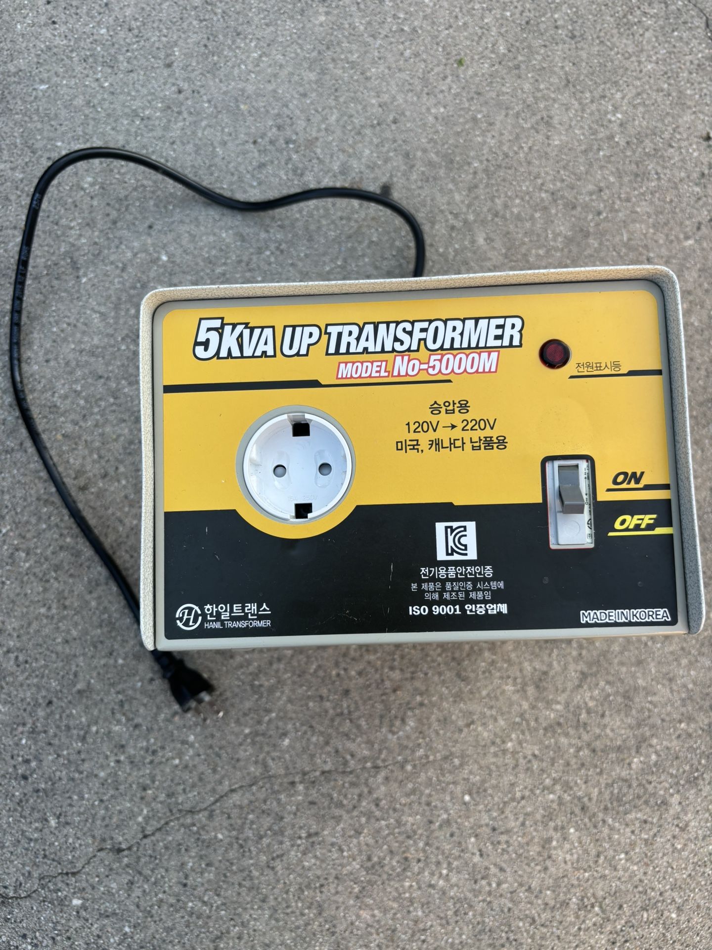 5kva up transformer