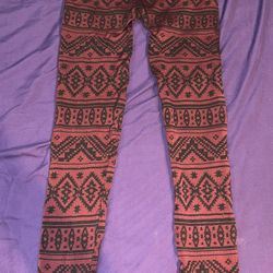 Pink Rose Women’s Patterned Leggings