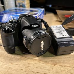 Nikon Coolpix P520 Digital Camera Black 18.1 MP 3.2" Screen 42x Optical Zoom
