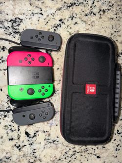 Nintendo Switch Joy-Con Controllers with Carrying Case