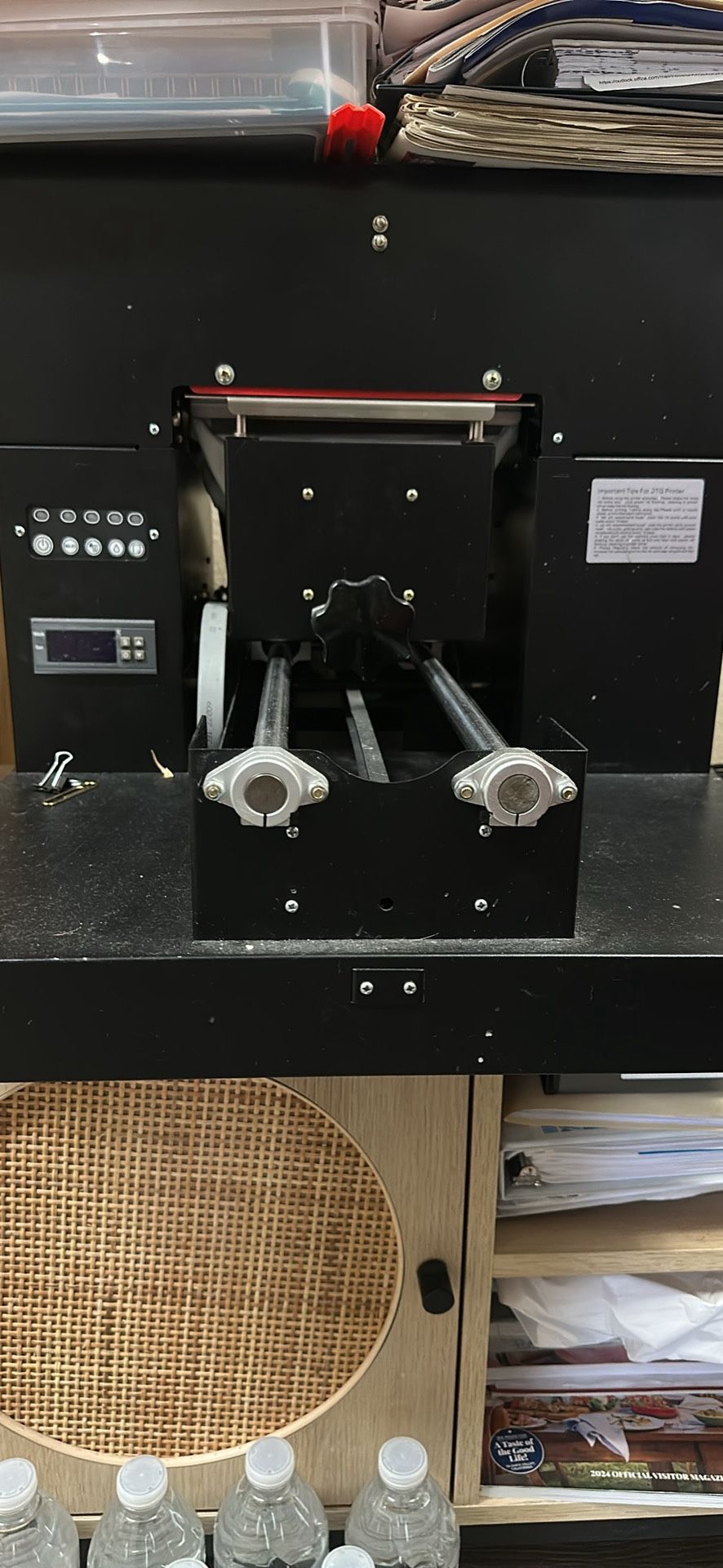 DTG Printer And Iron Heater