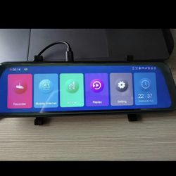 Dash Cam Mirror (Dual/Split Screen Recording)