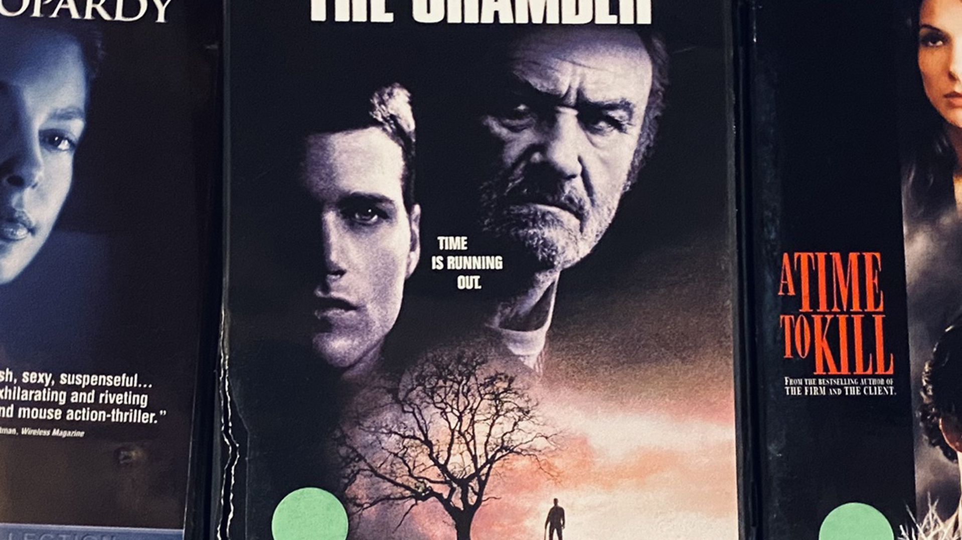 3 DISC THRILLER DVD MOVIE SET: Includes The Chamber, A Time To Kill, & Double Jeopardy