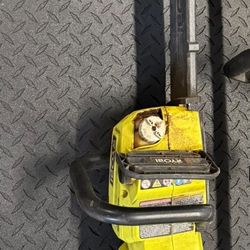 Ryobi Chain Saw With 40 Volt Battery 