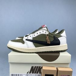 Air jordan 1s travis scott medium olive  more colors available 