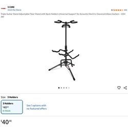 3 prong guitar stand