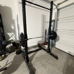 Rogue Squat And Bench Rack W/ Pull-up Bar