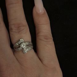 Diamond ring, half carat