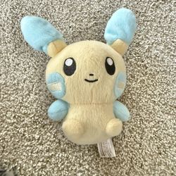 Minun Legit Pokemon Center International Pokedoll 2010 Plush Toy Doll Plusle