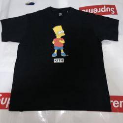 Kith X The Simpson Bart Tee Size L Black for Sale in Queens NY OfferUp