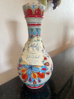 Joel Richard Petals Collection Extra Anejo Empty bottle. 10” tall