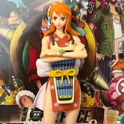 One Piece NAMI DXF The Grandline Lady Wano Country Vol 7 Anime Figure No Box