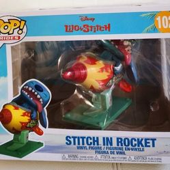 Funko Pop Disney Stitch In Rocket 