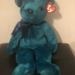 Beanie Baby Teddy Green 