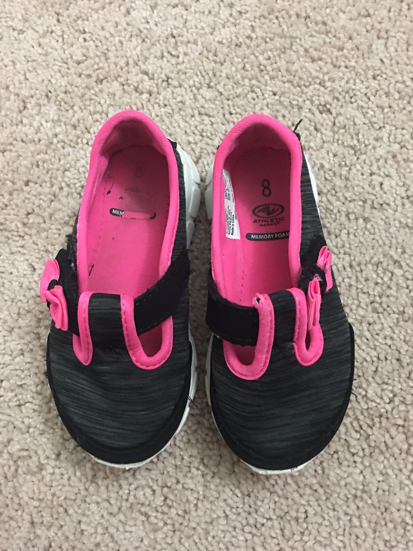 Pink shoes. Size 8