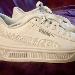 Puma Smash Platform Sneakers Sz 7