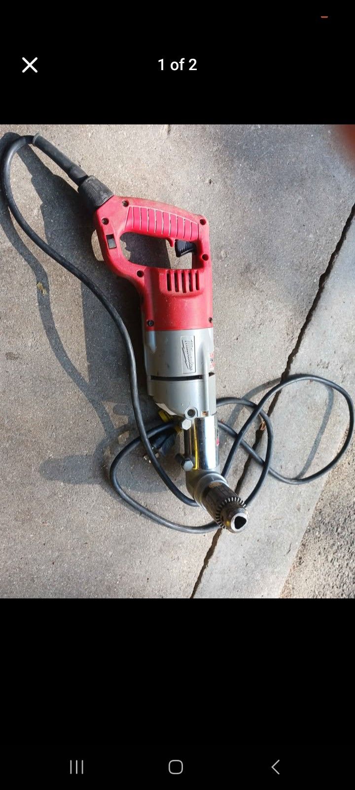 Milwaukee Right Angle Drill