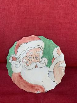 Santa cake stand