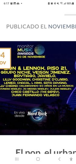 Monitor Music Award