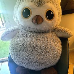 Giant stuffed owl