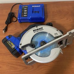 Kobalt 24-Volt Max 6-1/2-in Brushless Cordless Circular Saw Circular Saw