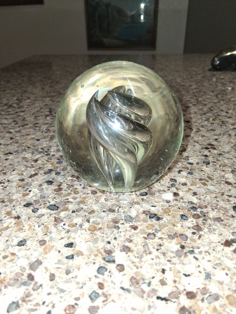 Vintage Spiral Globe