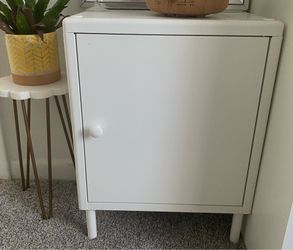 IKEA White Metal Cabinet