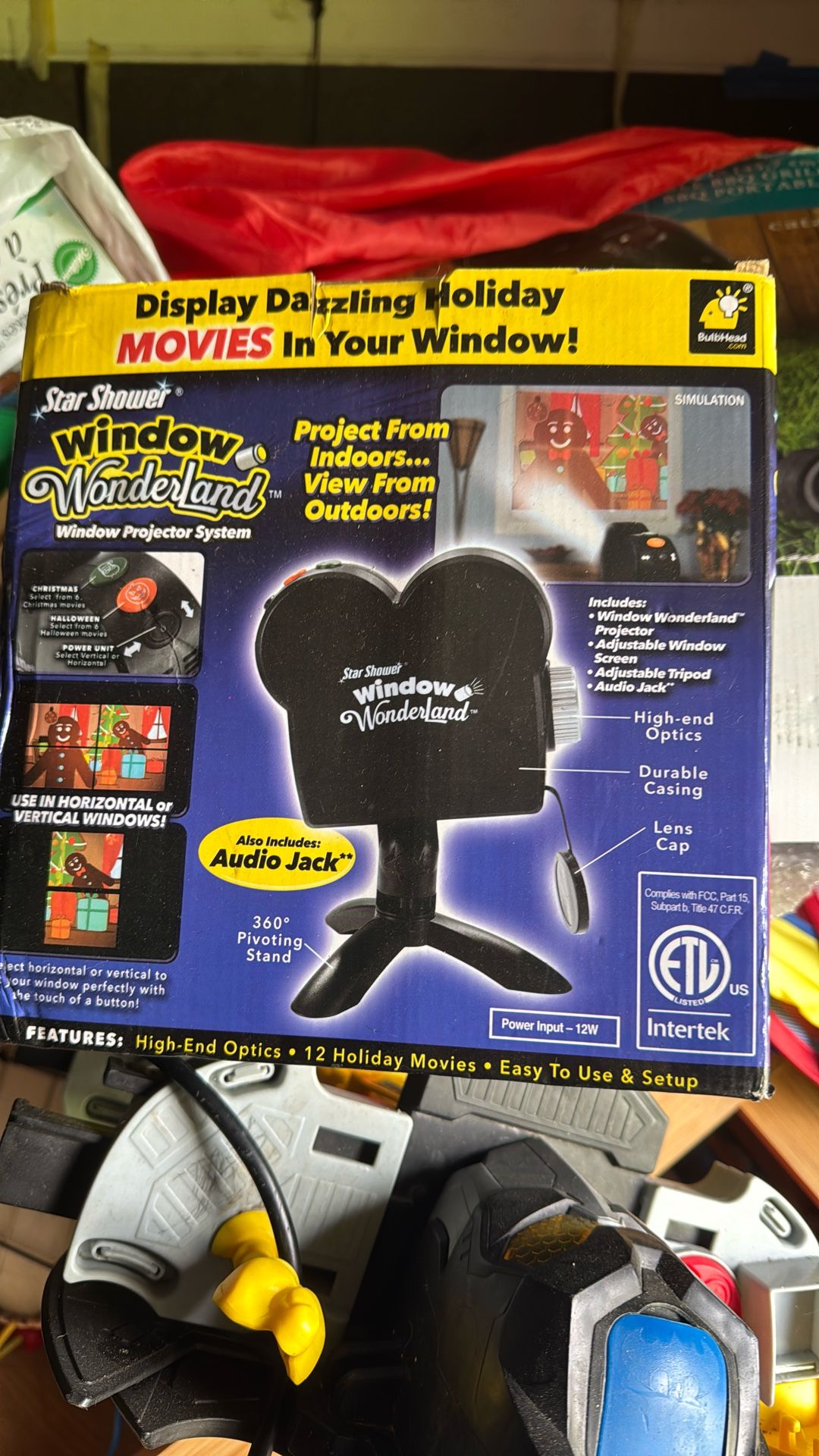 Display Jazzing Holiday Movies In Your Window