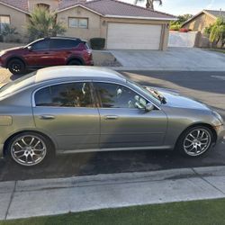 Silver 2005 Infiniti G35 Sedan